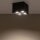 LED Deckenleuchte Schwarz Aluminium 3000 K eckig B:8 cm