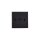 LED Deckenleuchte Schwarz Aluminium 3000 K eckig B:8 cm