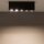 LED Deckenlampe Schwarz 3000 K L:19 cm lang Modern