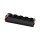 LED Einbauspot Schwarz Alu 3000 K lang L:20 cm Modern