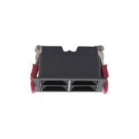LED Einbaustrahler Schwarz 4000 K B:9 cm eckig Modern