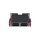 LED Einbaustrahler Schwarz 4000 K B:9 cm eckig Modern