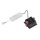 LED Einbaustrahler Schwarz 4000 K B:9 cm eckig Modern