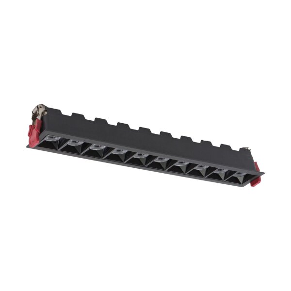 LED Einbauleuchte Schwarz 4000 K L:39 cm lang Modern