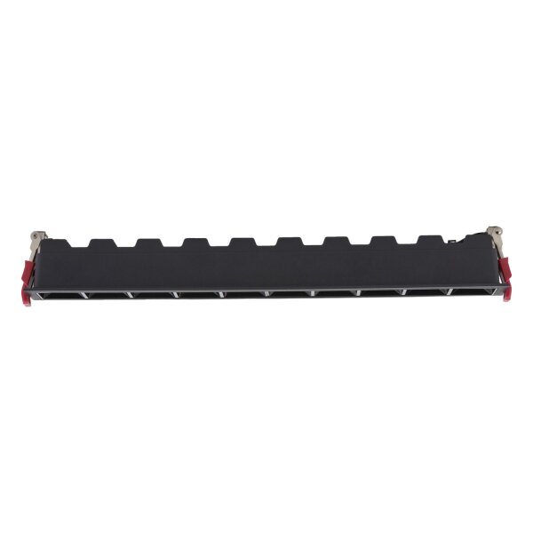 LED Einbauleuchte Schwarz 4000 K L:39 cm lang Modern