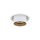 Einbaustrahler Weiß Gold Stahl GU10 B:8 cm rund Modern