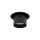 Einbauspot Schwarz Stahl GU10 B:8 cm verstellbar rund