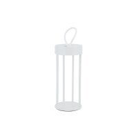LED Akku Tischlampe Weiß IP54 2700 K 30 cm 8 h tragbar
