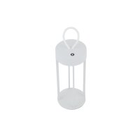 LED Akku Tischlampe Weiß IP54 2700 K 30 cm 8 h tragbar
