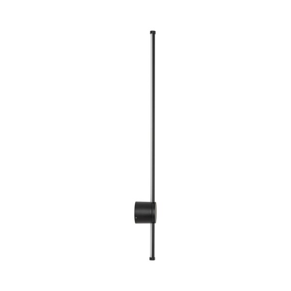 LED Wandlampe Außen Schwarz IP54 3000 K 97 cm indirekt