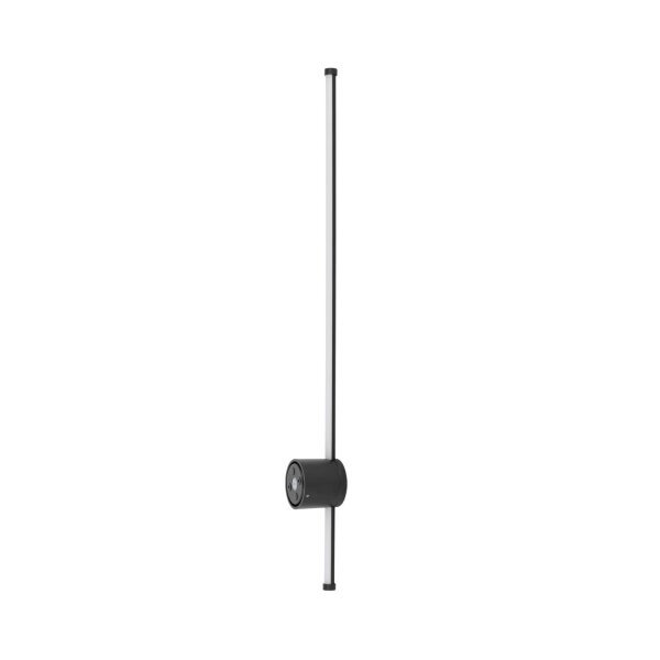 LED Wandlampe Außen Schwarz IP54 3000 K 97 cm indirekt