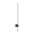 LED Wandlampe Außen Schwarz IP54 3000 K 97 cm indirekt