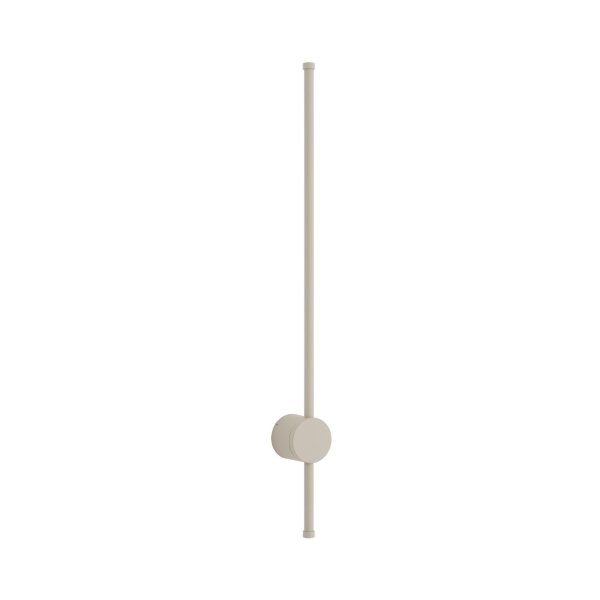 LED Außenwandleuchte Beige IP54 3000 K 97 cm Aluminium
