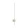 LED Außenwandleuchte Beige IP54 3000 K 97 cm Aluminium
