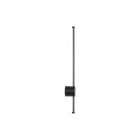 LED Wandleuchte Schwarz IP54 3000 K 65 cm Aluminium