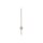 LED Außenlampe Wand Beige IP54 3000 K L:65 cm Aluminium