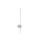 LED Außenlampe Wand Beige IP54 3000 K L:65 cm Aluminium