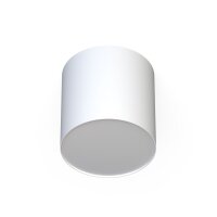Deckenstrahler Stahl Wei&szlig; Modern GU10 B:12 cm rund