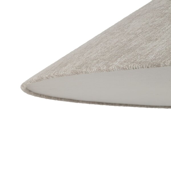 Stehleuchte flexibel Beige Stoff E27 H:240 cm blendarm