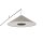 Stehlampe Grau Stoff verstellbar E27 H:240 cm blendarm