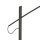 Stehlampe Grau Stoff verstellbar E27 H:240 cm blendarm
