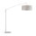 Stehleuchte XXL Beige Stoff E27 230 cm verstellbar
