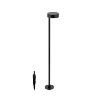 LED Wegeleuchte Schwarz Erdspieß IP54 3000 K 100 cm