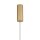 Pendelleuchte Gold Creme Stoff E27 L:65 cm rund Modern