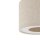 Deckenleuchte Gold Creme E27 Ø50 cm rund Modern Stoff