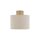 Deckenlampe Stoff Gold Creme E27 Ø23 cm rund blendarm