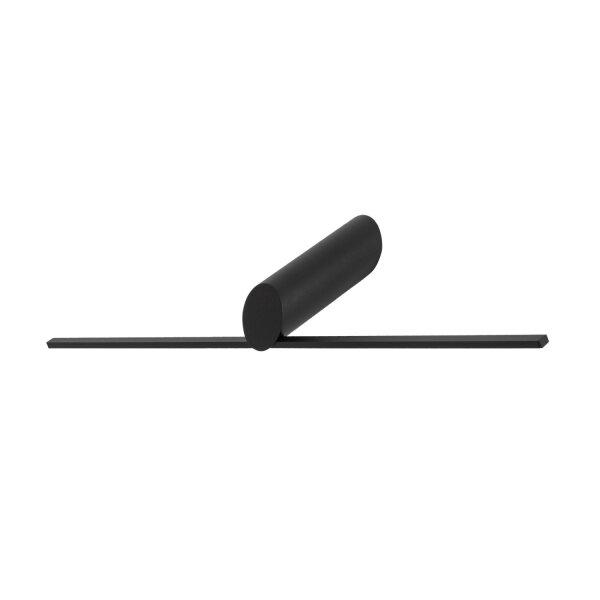 LED Bilderlampe Schwarz Alu 3000 K L:66 cm Spiegellicht