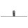 LED Bilderlampe Schwarz Alu 3000 K L:66 cm Spiegellicht