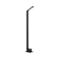 LED Wegeleuchte Schwarz Aluminium IP54 3000 K H:80 cm