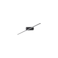 LED Wandlampe Schwarz Metall 4000 K L:66 cm lang Modern