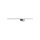 LED Wandlampe Schwarz Metall 4000 K L:66 cm lang Modern