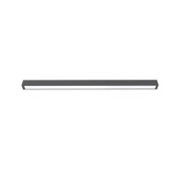 LED Deckenlampe Graphit Stahl 3000 K L:123 cm Modern