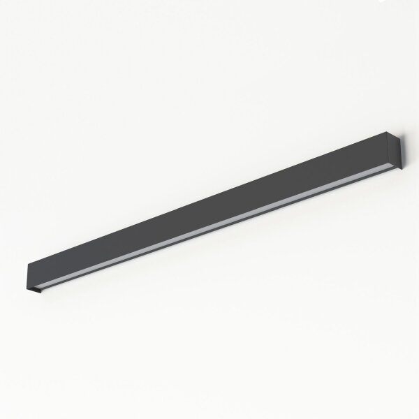 LED Wandlampe Graphit Stahl 22 W L:122 cm lang Modern