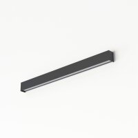LED Wandleuchte Graphit 16 W 92 cm lang Modern