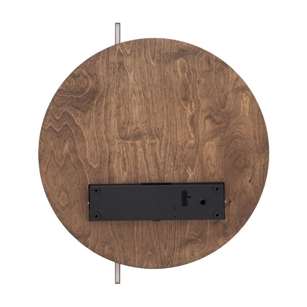 LED Wandlampe Schwarz Holz 3000 K B:50 cm indirekt