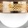 Wandlampe Glas Metall E27 B: 33 cm 2-flammig Jugendstil