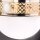 Wandlampe Glas Metall E27 B: 40 cm 3-flammig Jugendstil