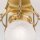 Deckenlampe Glas Echt-Messing E27 D: 50 cm rund