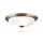 Deckenleuchte Metall Glas E27 rund D: 48 cm 3-flammig