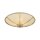 Deckenleuchte Metall Glas E27 D: 42 cm rund 3-flammig