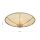 Deckenleuchte Metall Glas E27 D: 42 cm rund 3-flammig