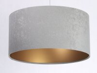 Suspension ronde Blanc Gris Or Rétro Table...