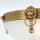 Deckenlampe Metall Glas D: 43 cm rund in Bronze Weiß
