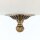 Deckenlampe Metall Glas D: 43 cm rund in Bronze Weiß