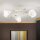 Deckenlampe Metall Glas E14 60 cm breit 3-flammig OSKAR