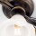 Deckenlampe Glas Metall E14 Shabby Antik Weiß